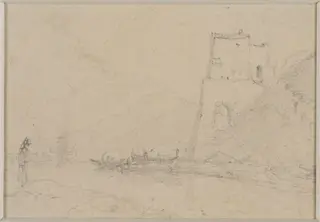 River Scene, by Augustus Wall Callcott