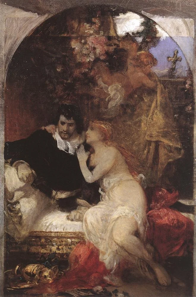 Venus and Tannhäuser, detail