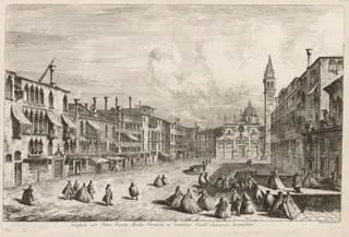Views of Venice:  S. Maria Formosa, by Michele Marieschi, 1741