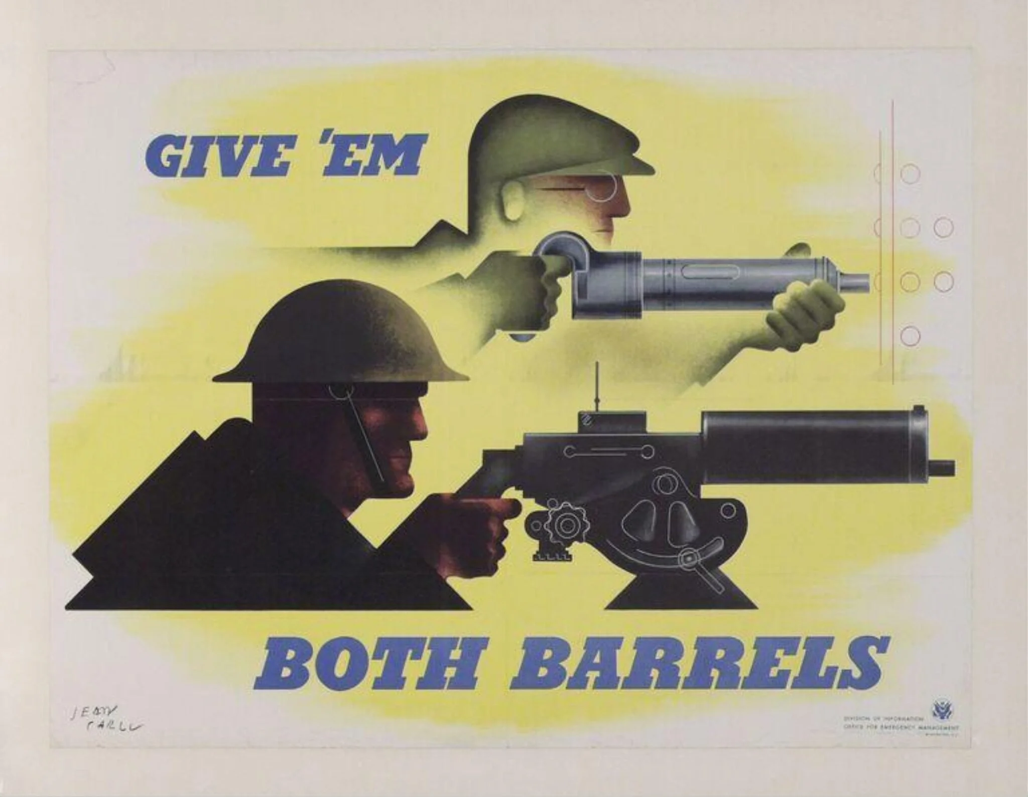 Give 'Em Both Barrels, detail