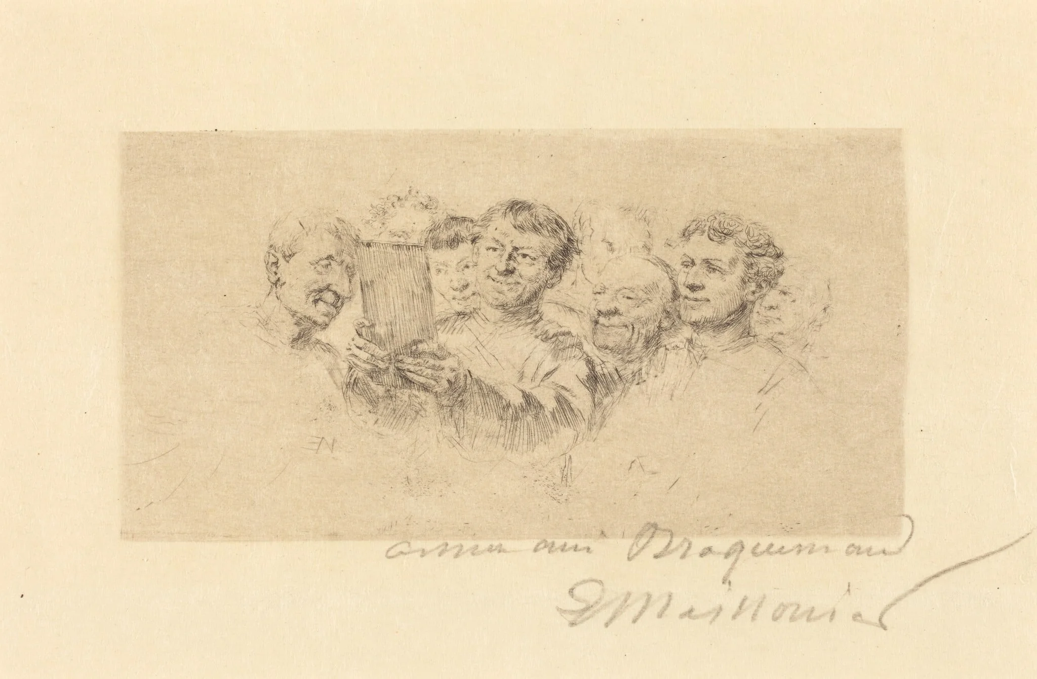 Les Amateurs, detail
