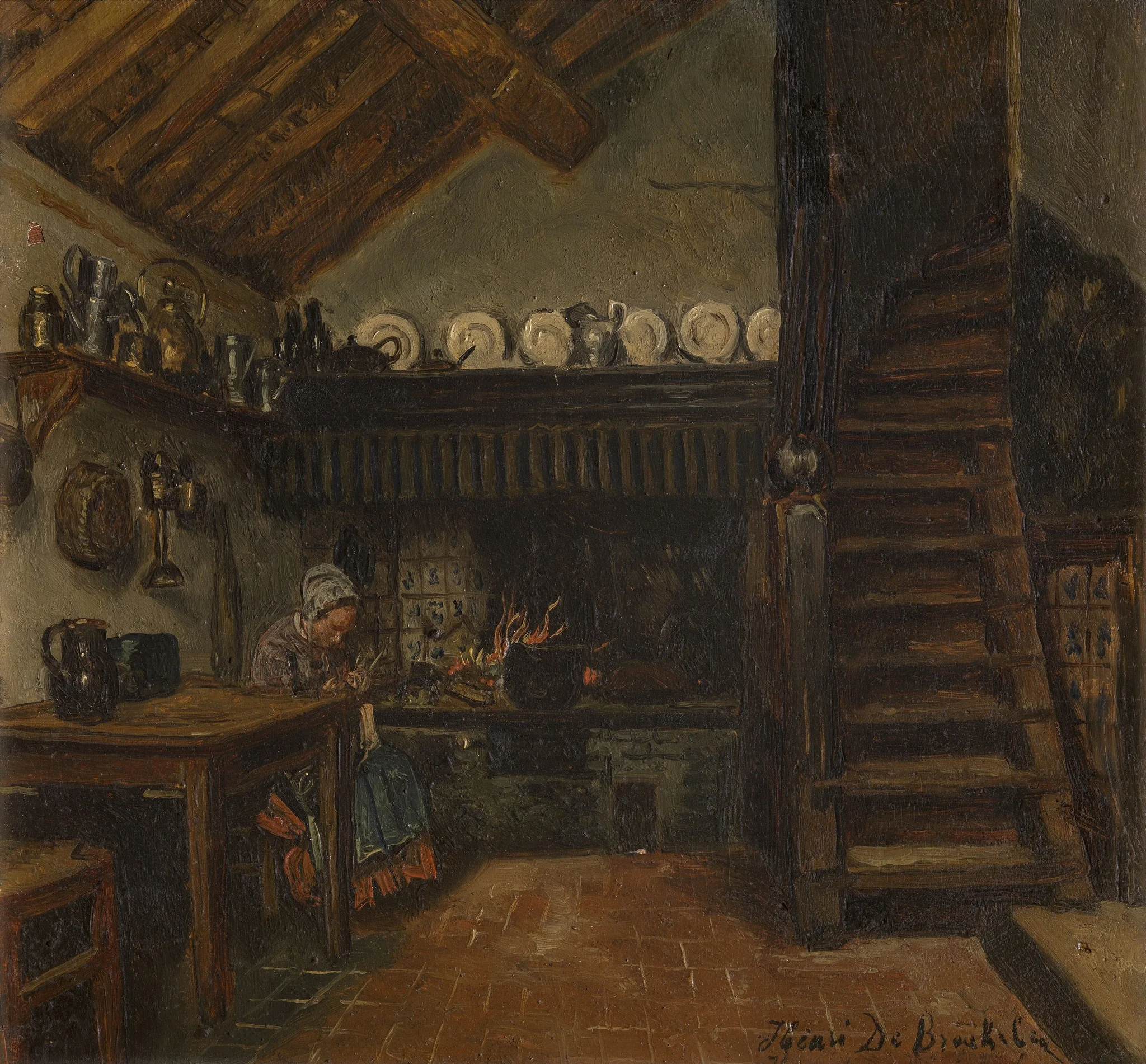 Kitchen interior, detail