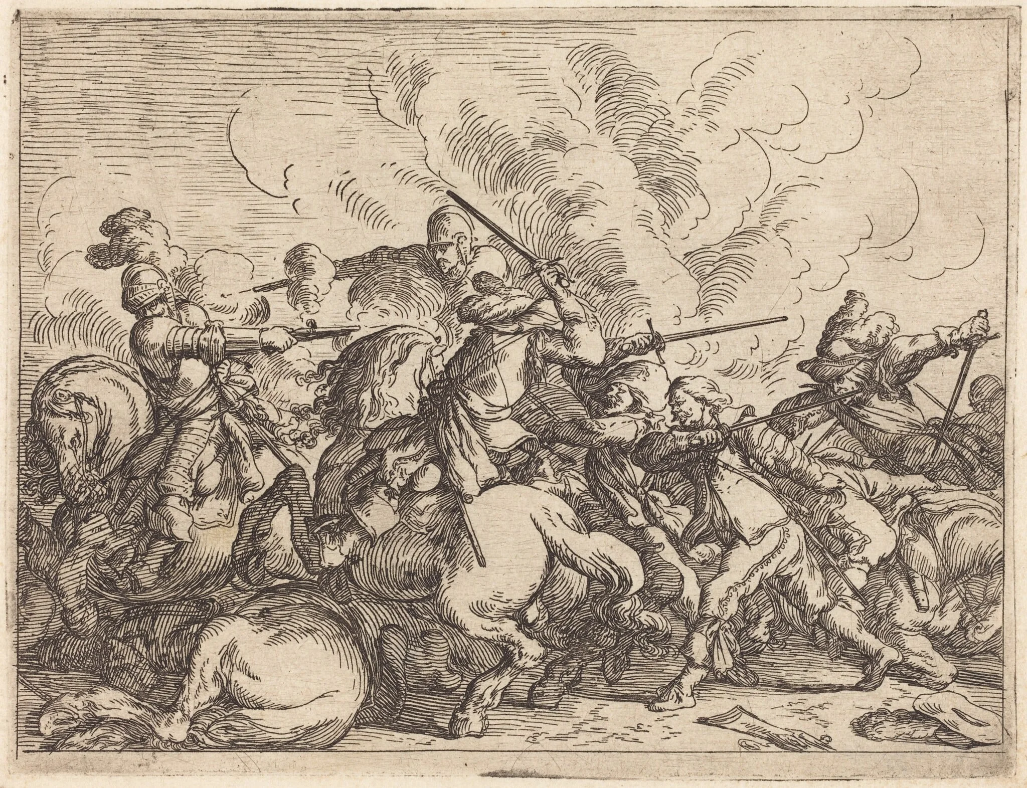 Capricci di varie battaglie, detail