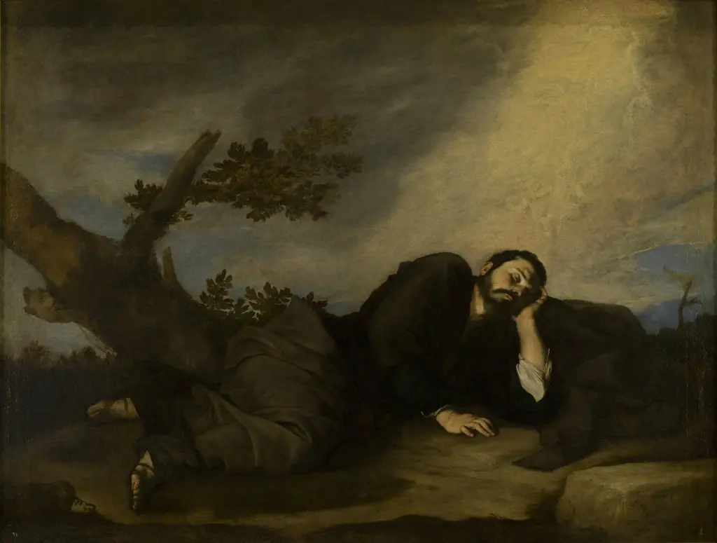 Jacob’s Dream, by Jusepe de Ribera, oil, 1639