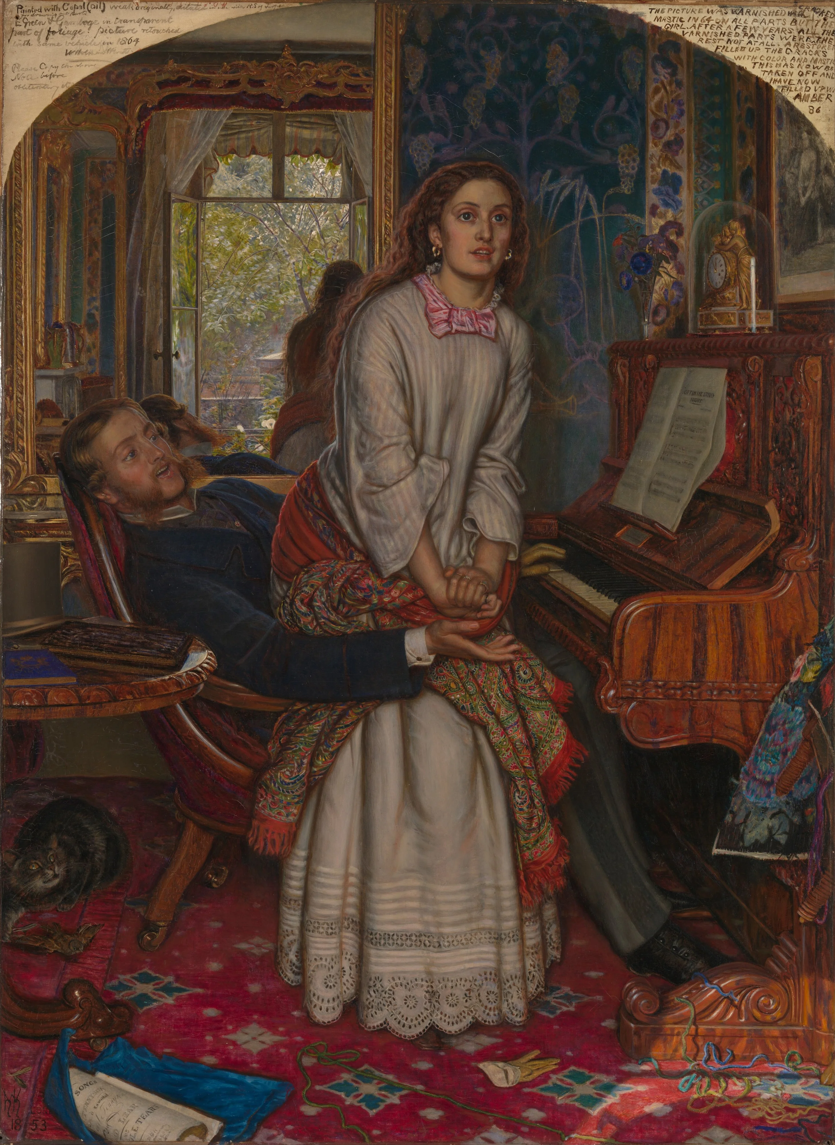 The Awakening Conscience, detail
