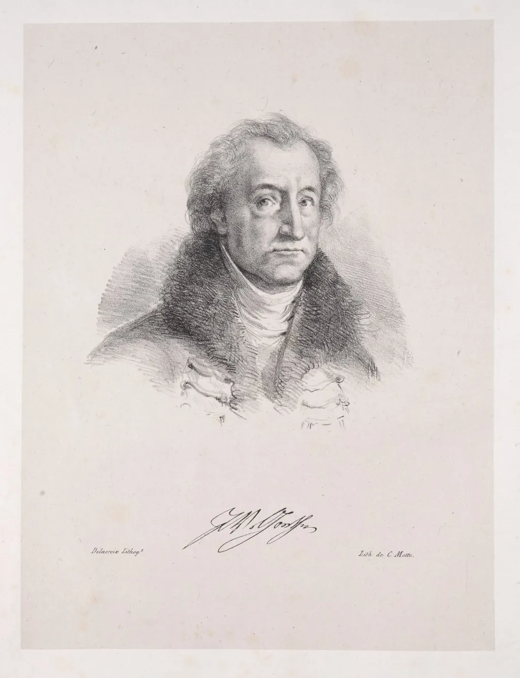 Illustrations for Faust, by Eugène Delacroix, 1828