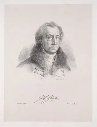 Illustrations for Faust, by Eugène Delacroix, 1828