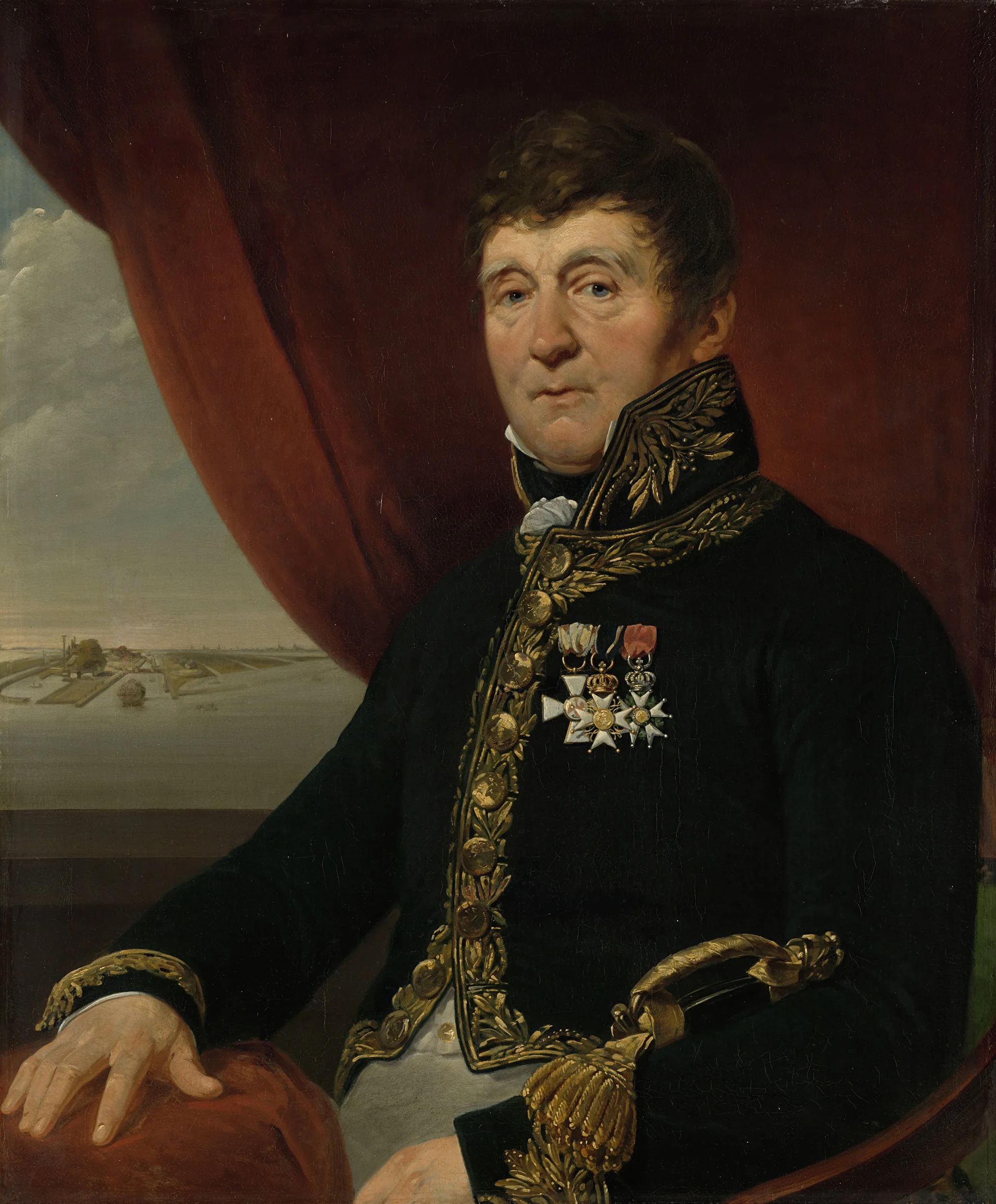 Jan Blanken, Hydraulic engineer involved in the development of the Dutch water system, detail