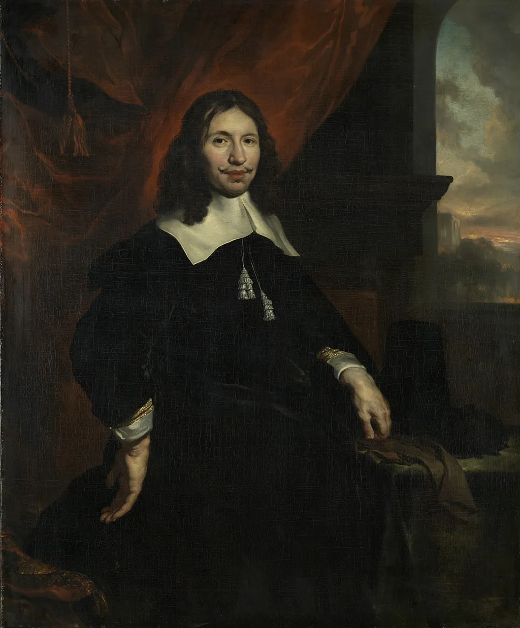 Dionijs Wijnands (1628-73). Amsterdam merchant, son of Hendrick Wijnands and Aeltje Denijs, by Jan van Noordt, oil, 1664