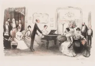 La Soirée Bourgeoise, by Jean Veber, 1907
