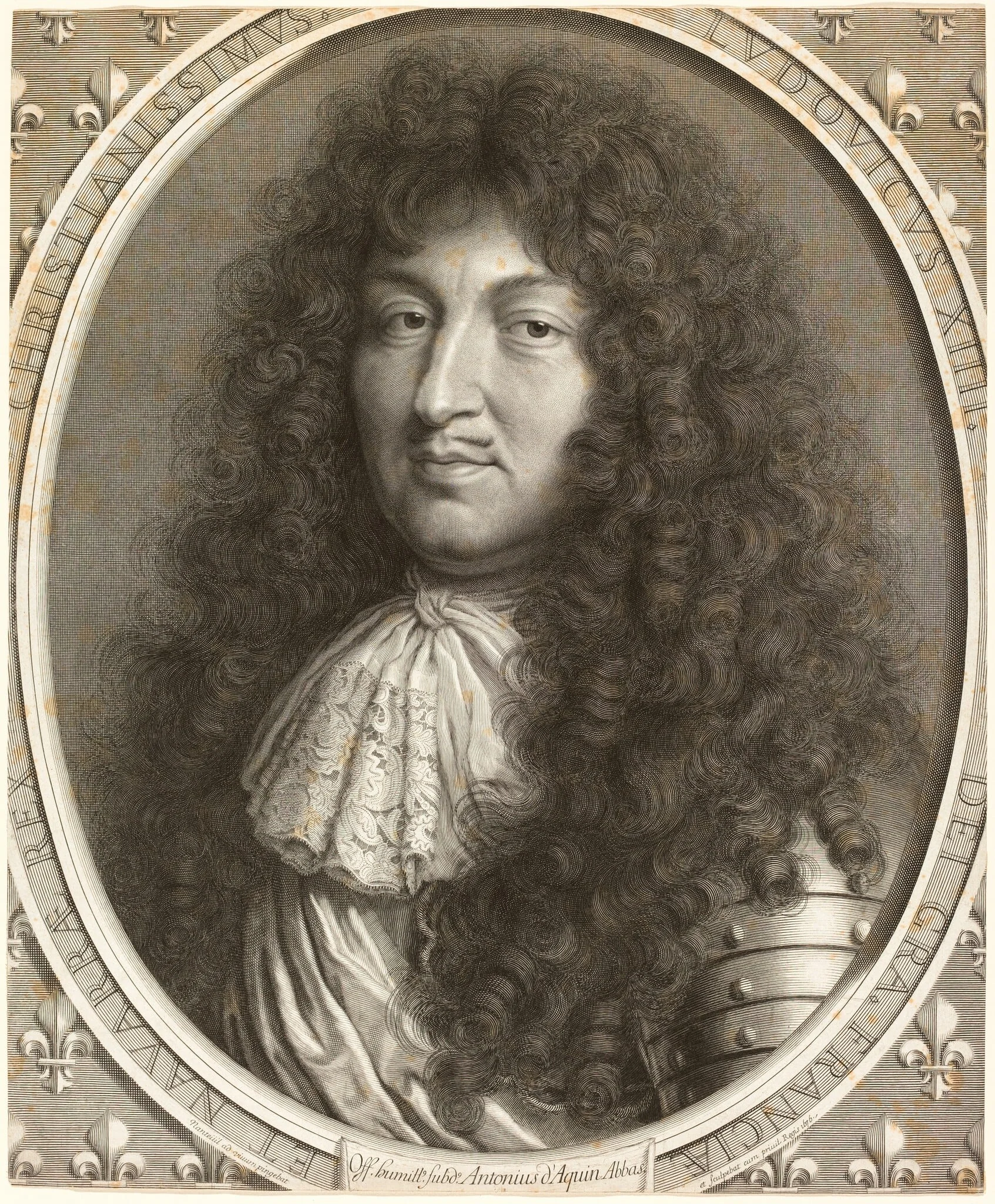 Louis XIV, detail