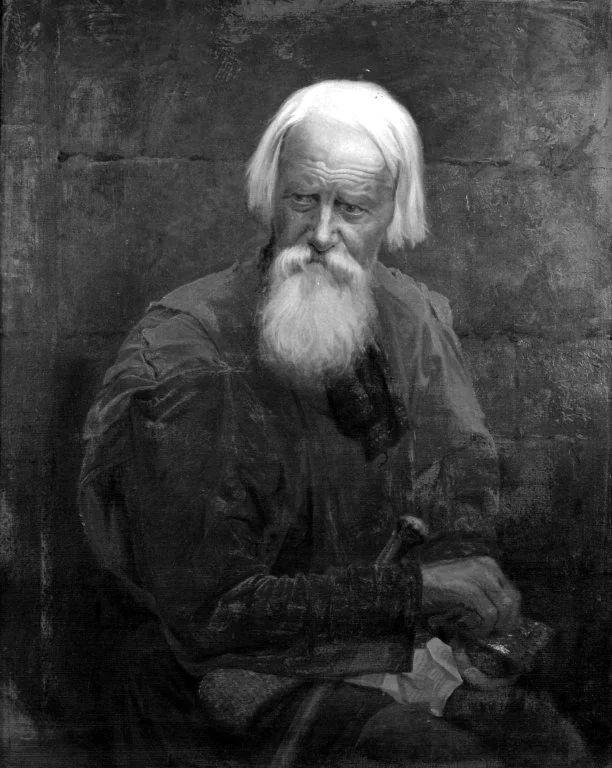 The Russian Mendicant, detail
