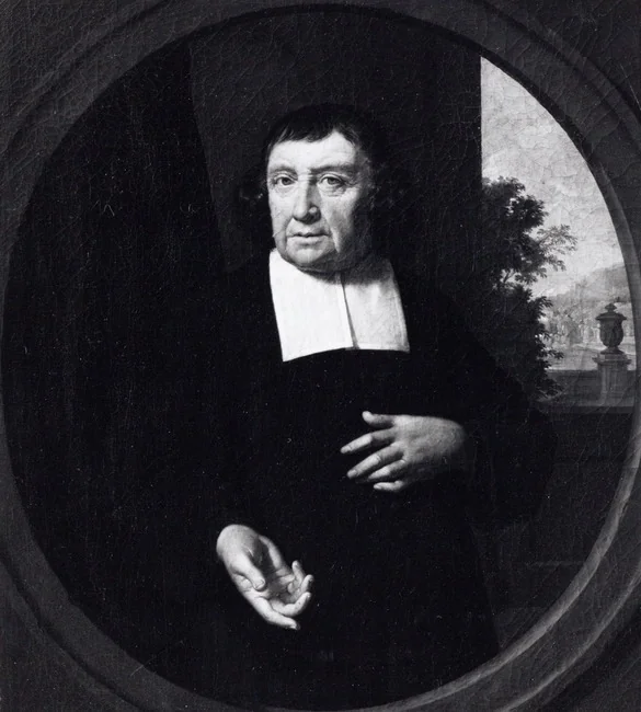 Portrait of Job Siewerts, detail