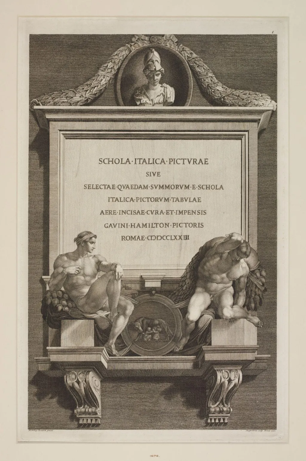 Schola Italica Picturæ, by Giuseppe Sforza Perini, 1750