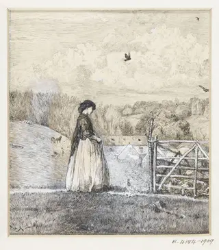 Untitled, by John William North, 1867