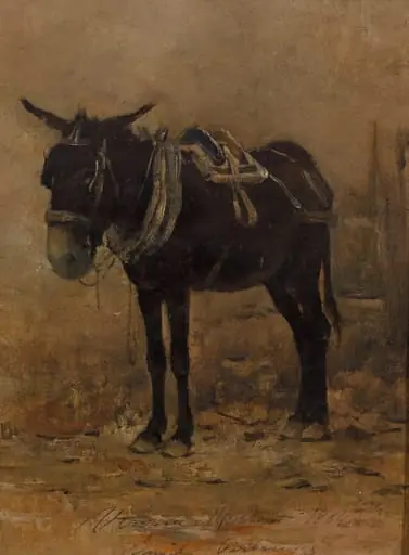 Măgăruș, by Emile Verbrugge, unspecified, 1850