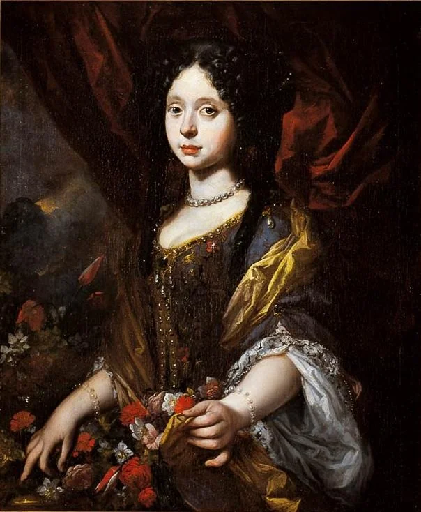 Anna Maria Luisa de' Medici as Flora, detail