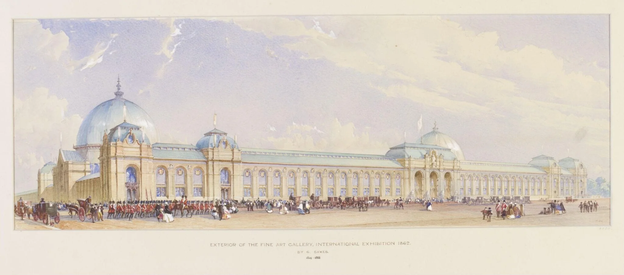 International Exhibition 1862, detail