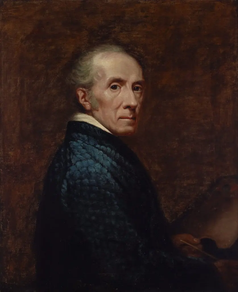 Self-portrait, by James Northcote, oil