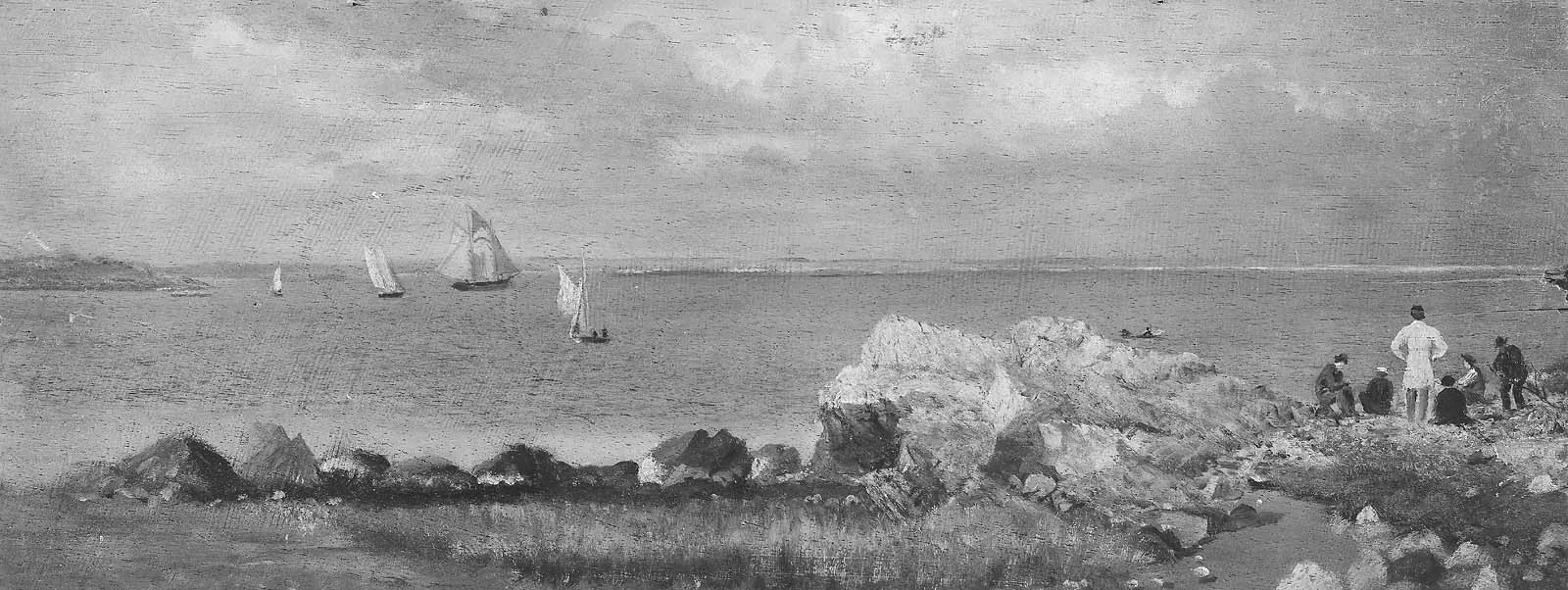 View of a Bay, detail