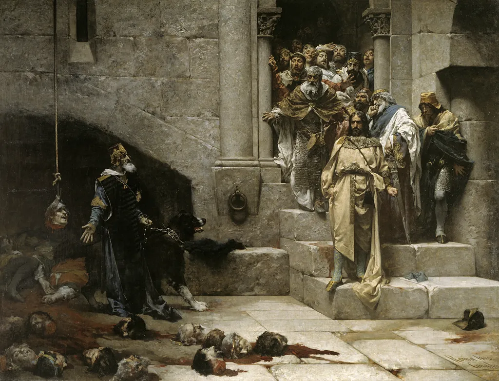 La campana de Huesca, by José Casado del Alisal, oil