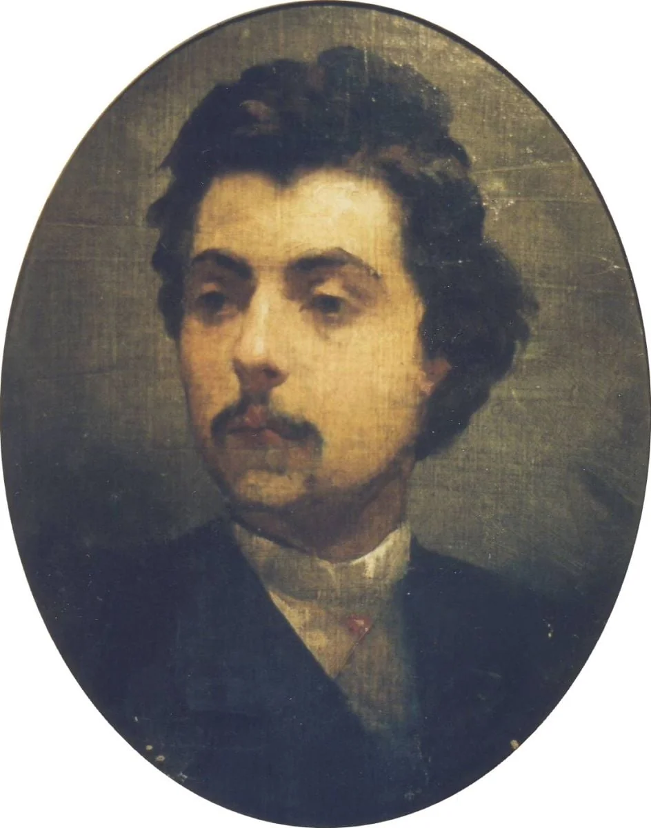 Portretul lui Filip Marin, detail