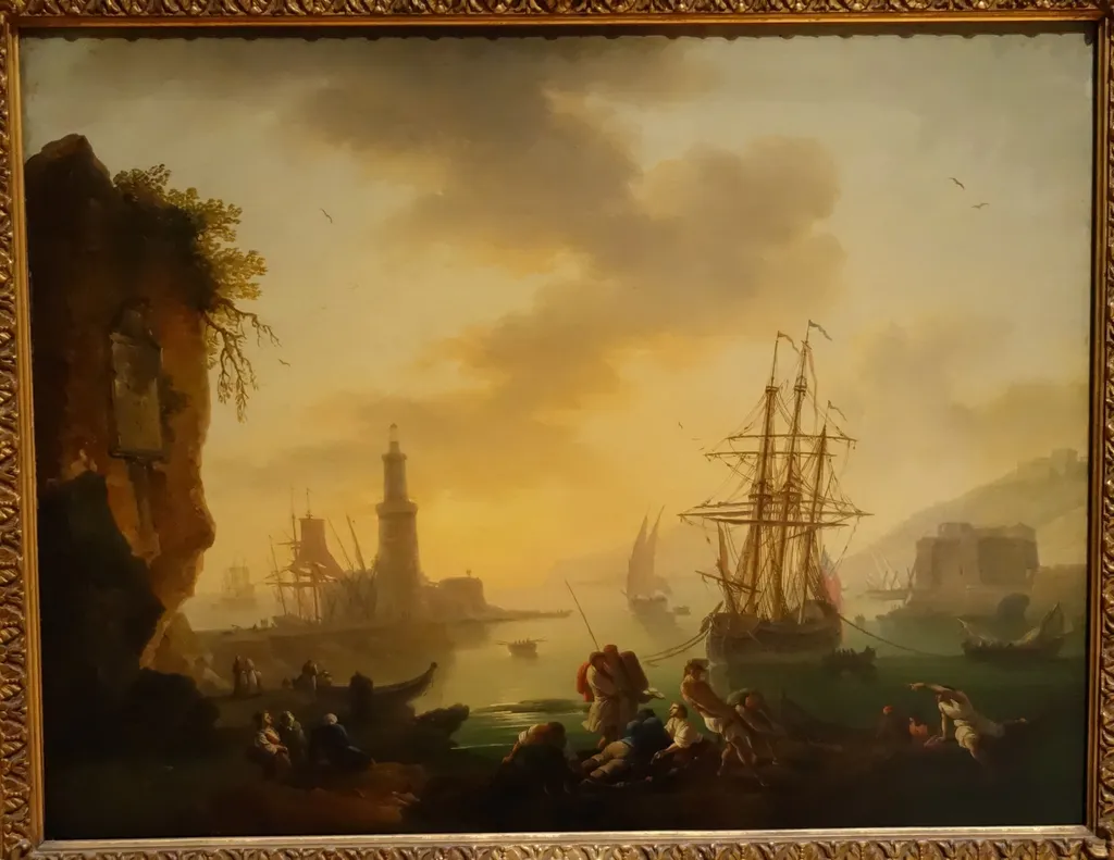 Le port, by Joseph Vernet, oil