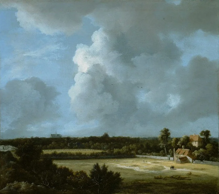 View of Haarlem, detail