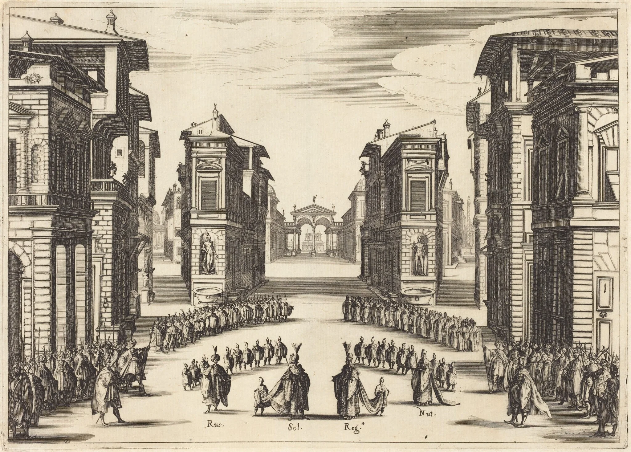 Il Solimano, Act II, detail