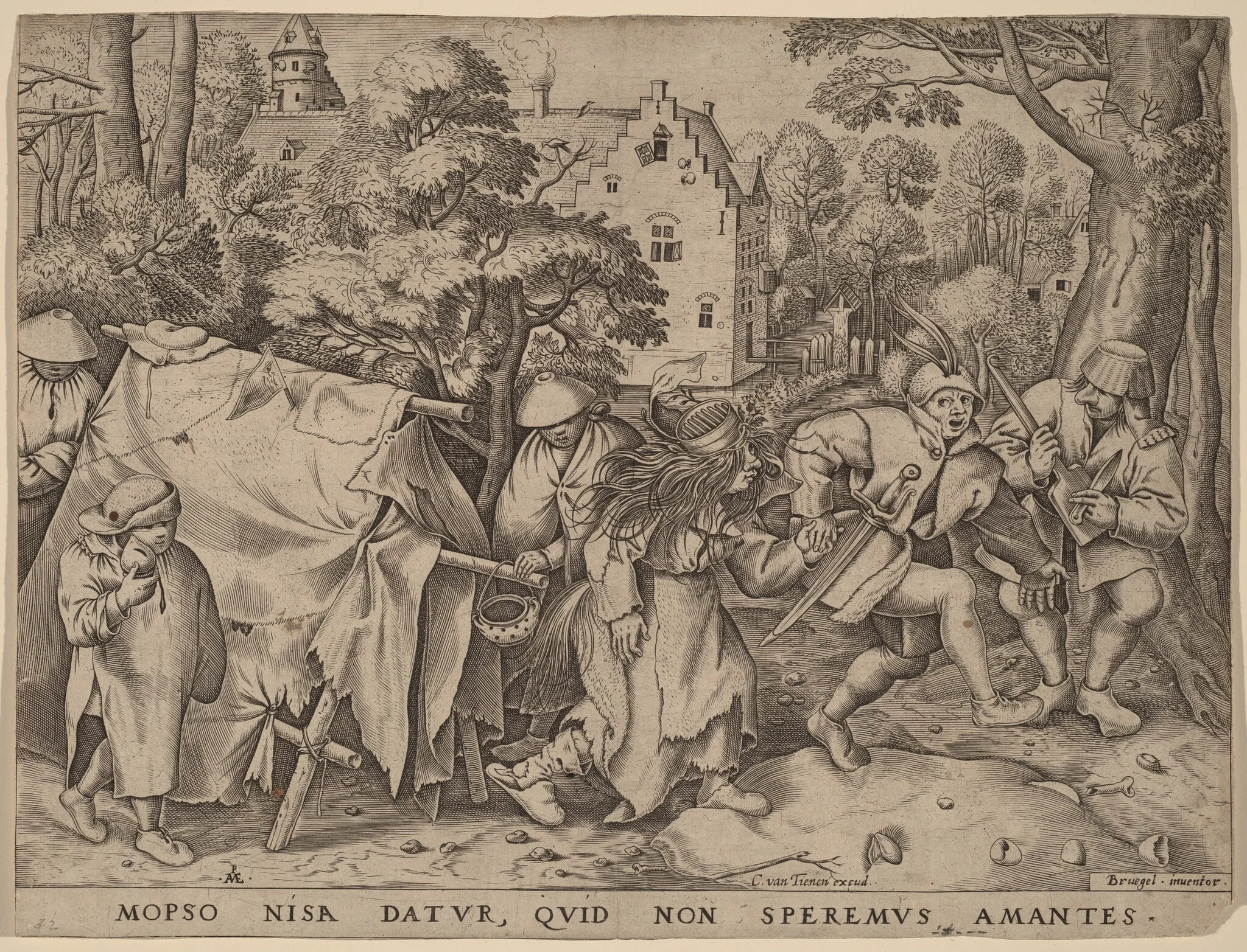 The Wedding of Mopsus and Nisa, detail