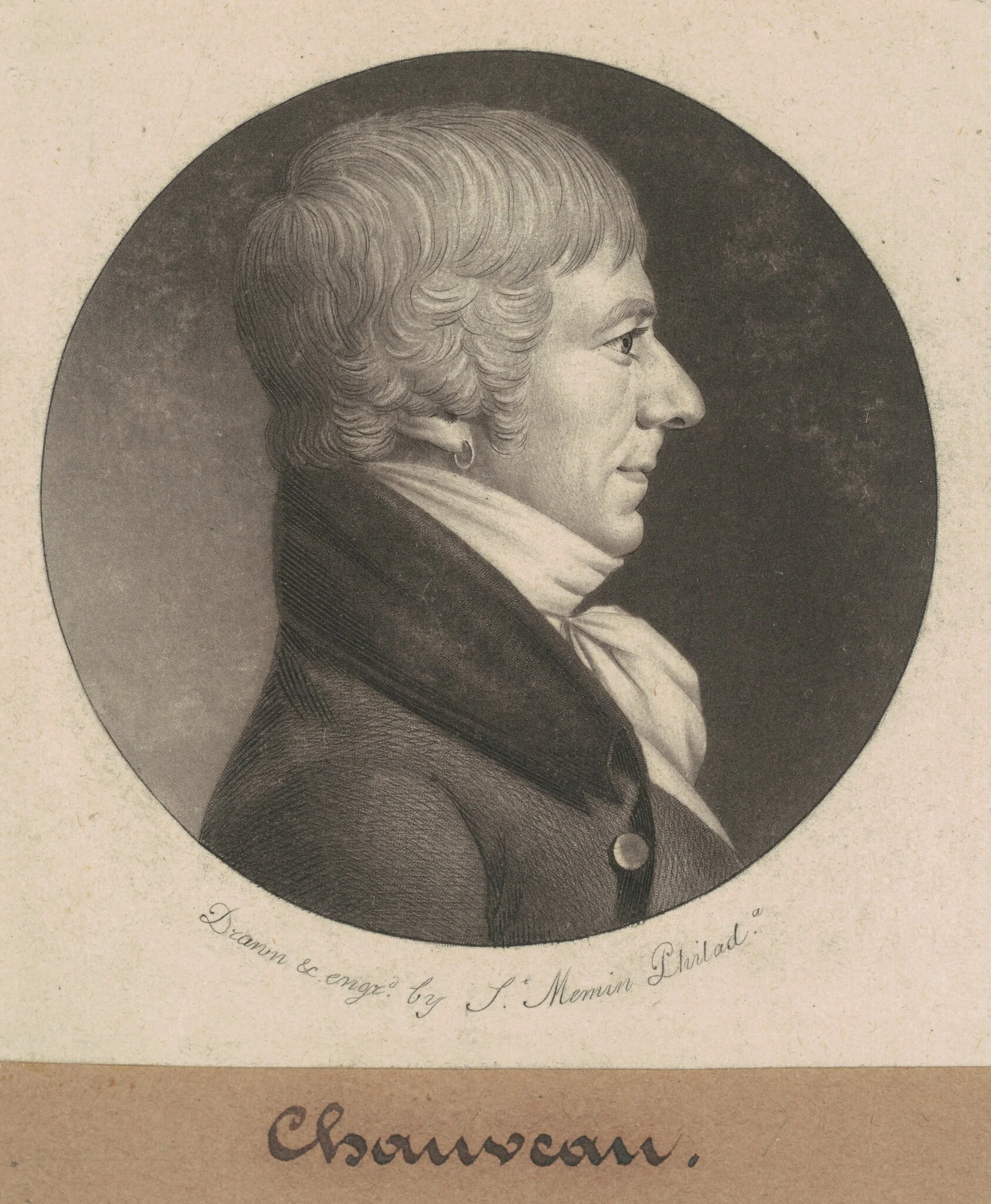 Joseph Anthony Chaveau, detail