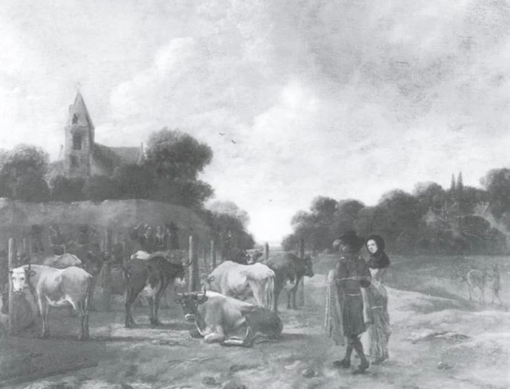 Cattle Market, detail