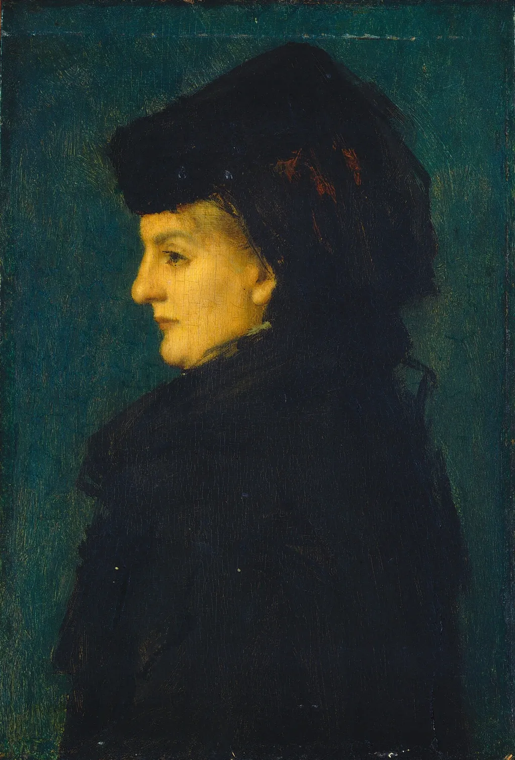 Madame Uhring, by Jean-Jacques Henner, oil, 1890