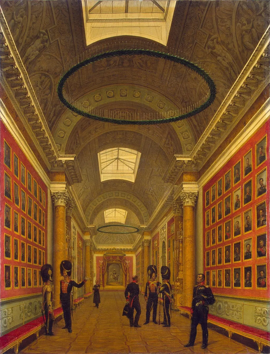 Military Gallery of the Winter Palace, by Grigory Chernetsov, oil, 1829