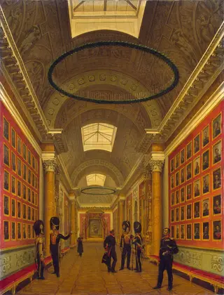 Military Gallery of the Winter Palace, by Grigory Chernetsov, oil, 1829