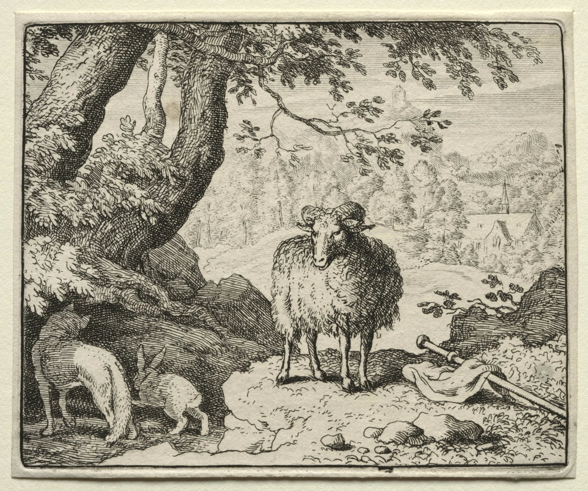 Reynard the Fox: Reynard Returns Home, detail
