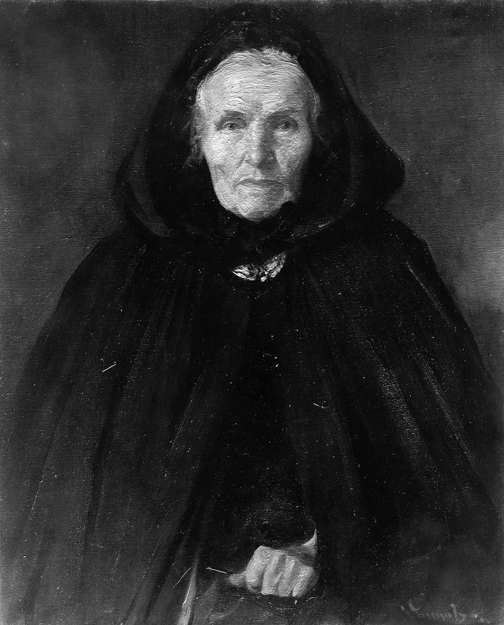 La Mere Adele (Cordon Bleu), by Robert Vonnoh, oil, 1911
