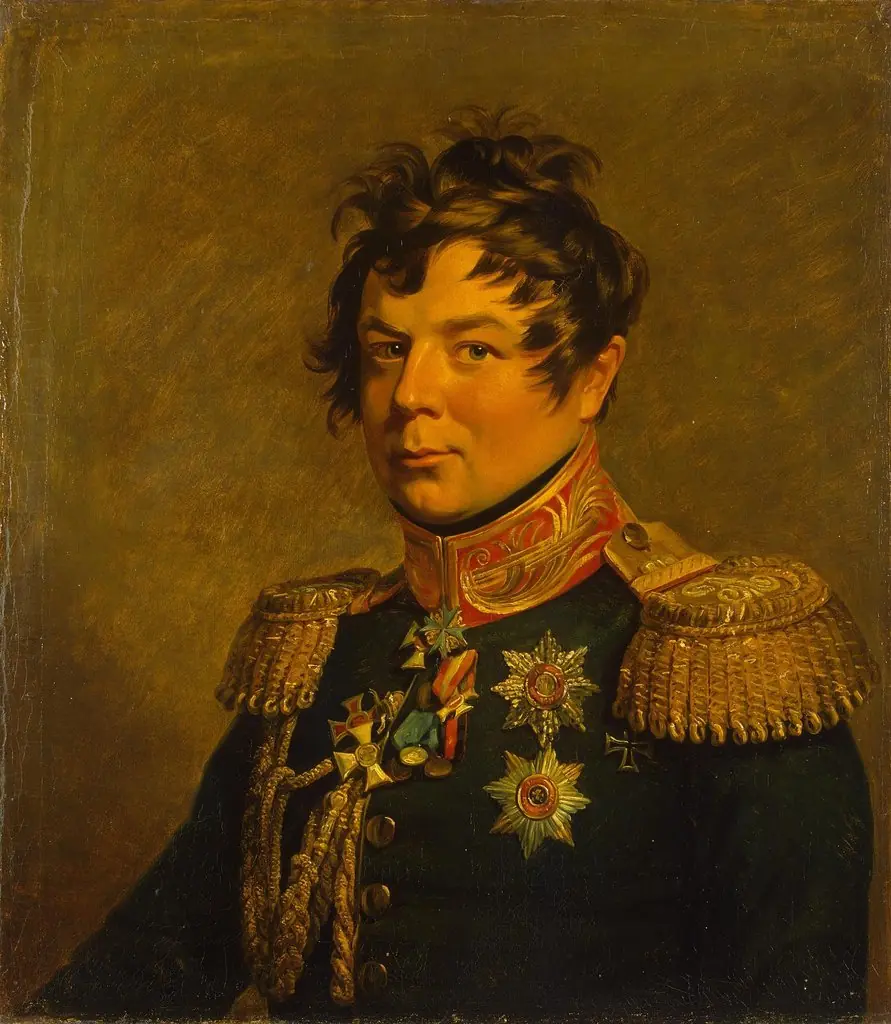 Portrait of Ivan I. Diebitsch-Zabalkansky (1785-1831), by George Dawe, oil, 1821