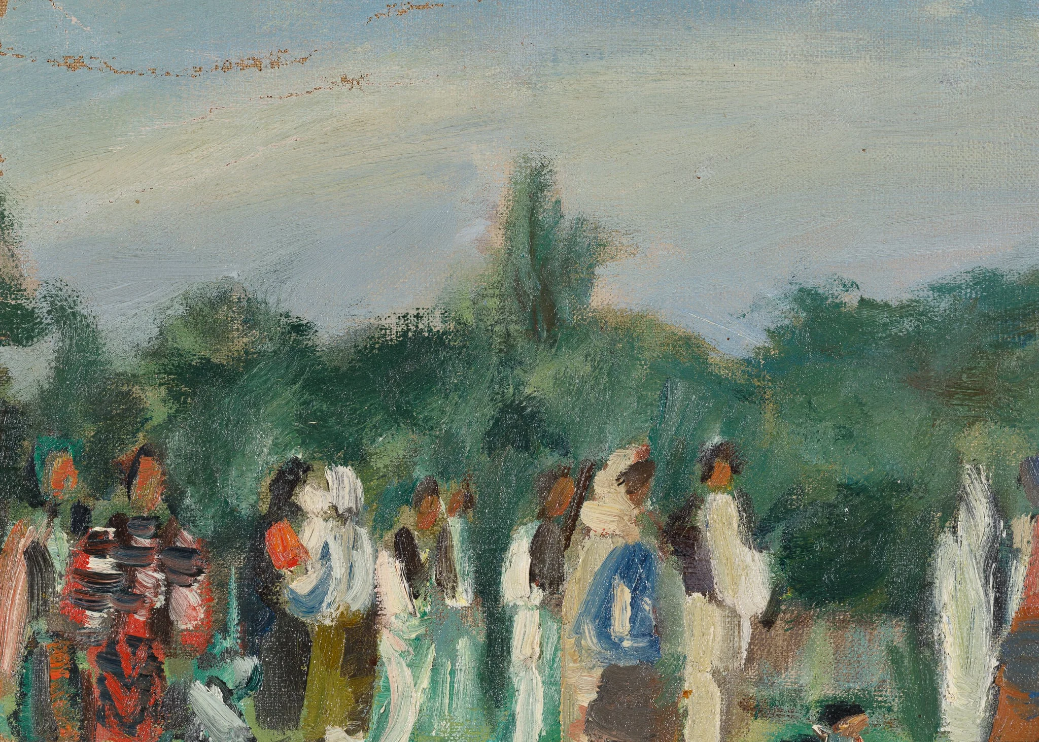 Țărani - fragment, detail