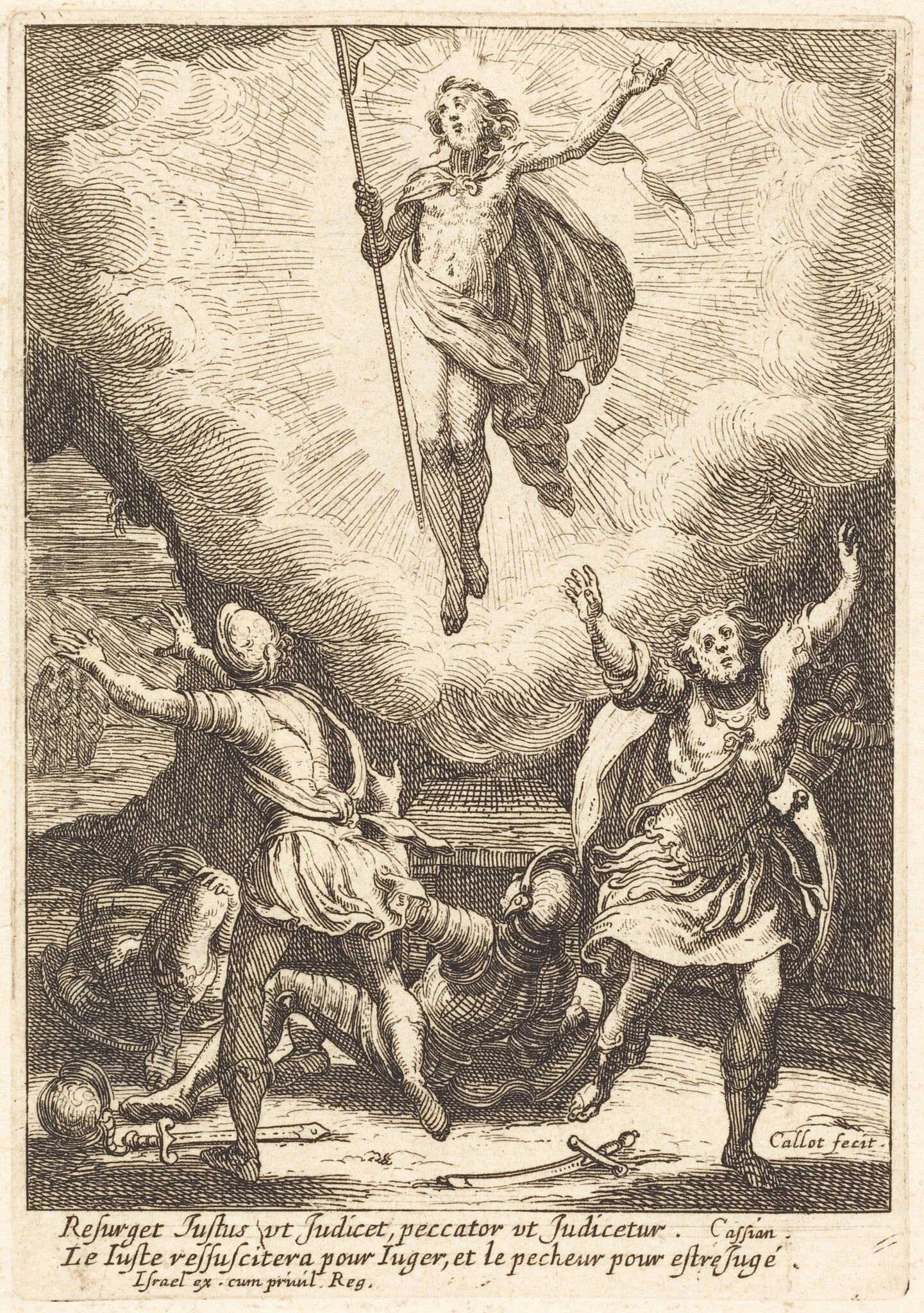 The Resurrection, detail