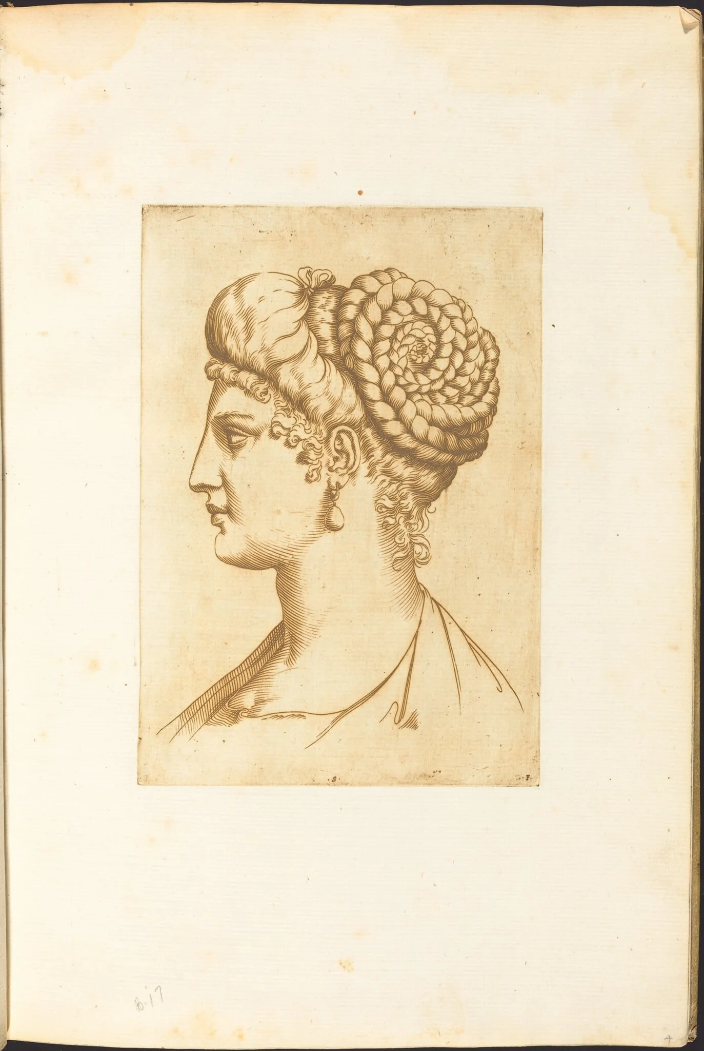 Print from Drawing Book, detail