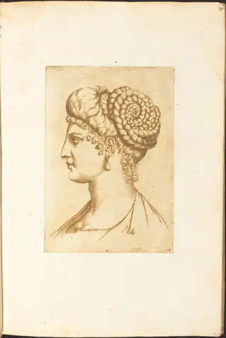 Print from Drawing Book, by Luca Ciamberlano, ink, 1615