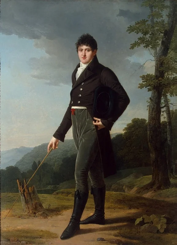 Portrait of Count Andrey Bezborodko, detail