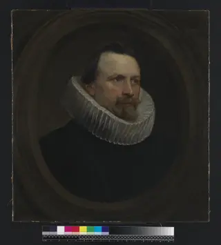 Portrait of a man, by Anthony van Dyck, oil, 1630