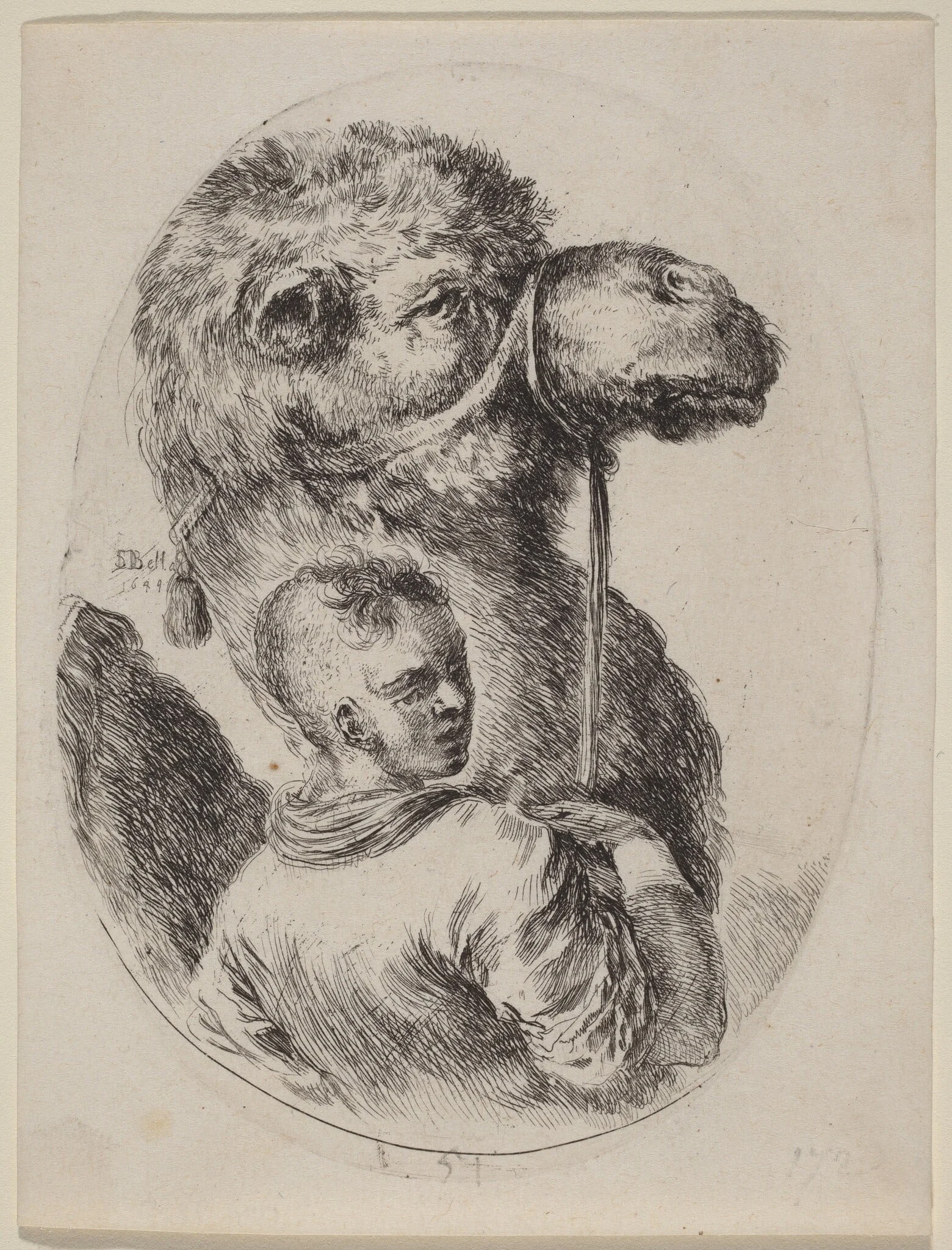 Groom with a Camel, detail