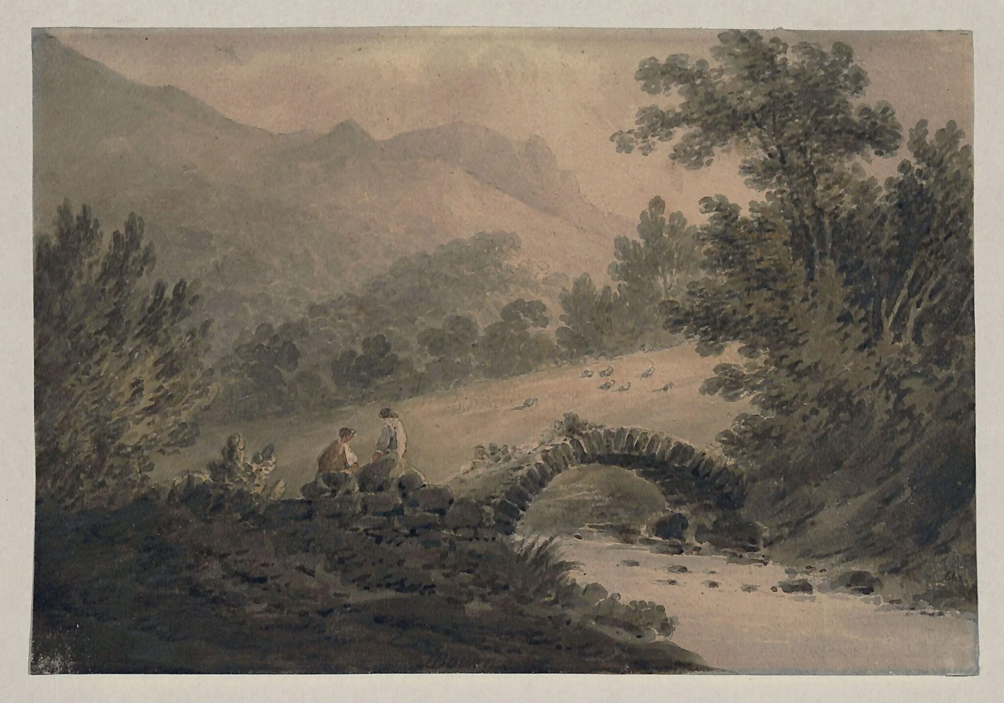 View near Halifax, detail