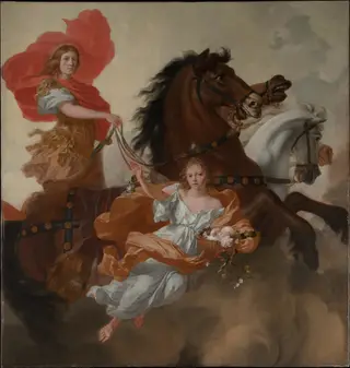 Apollo and Aurora, by Gerard de Lairesse, oil, 1671