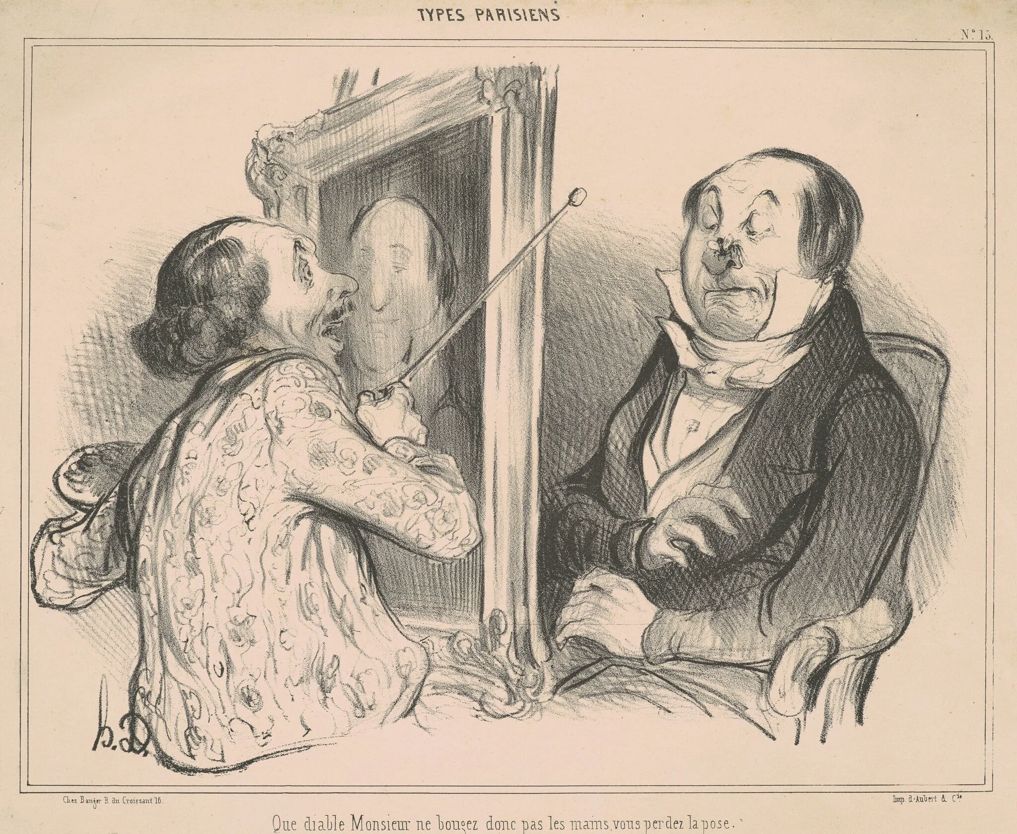 Que Diable Monsieur Ne Bougez donc pas..., detail
