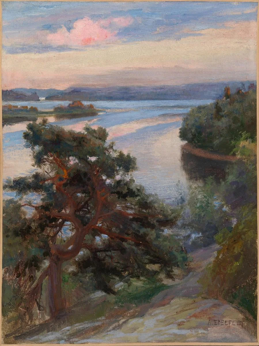 Maisema Haikosta, detail