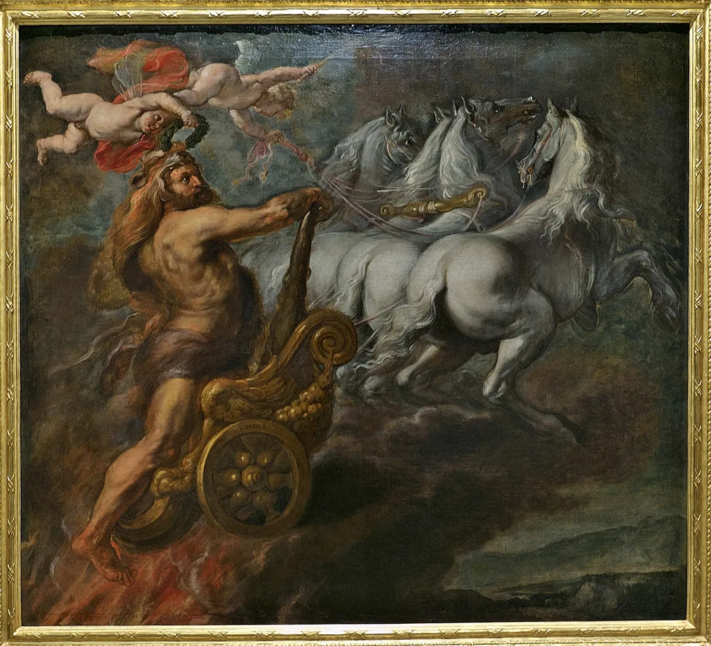 The Apotheosis of Hercules, by Peter Paul Rubens, oil, 1636
